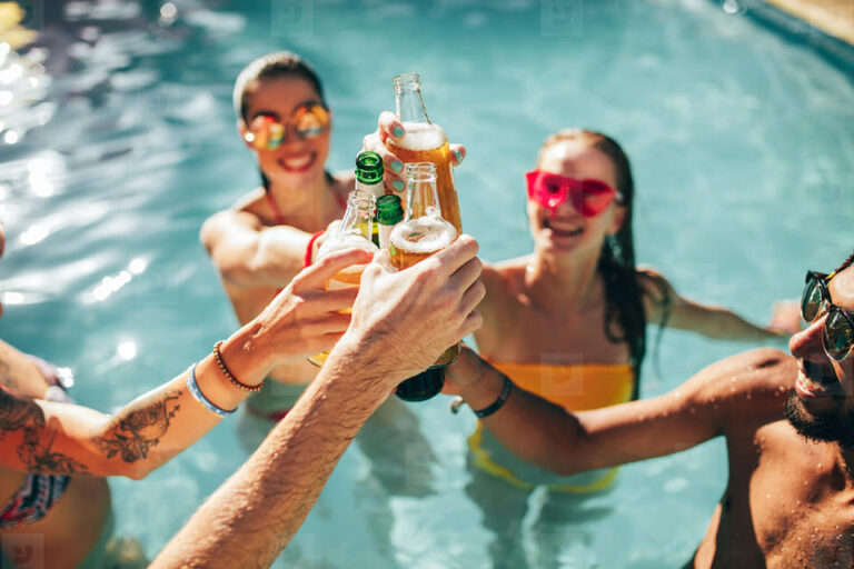 Poolparty i Bangkok