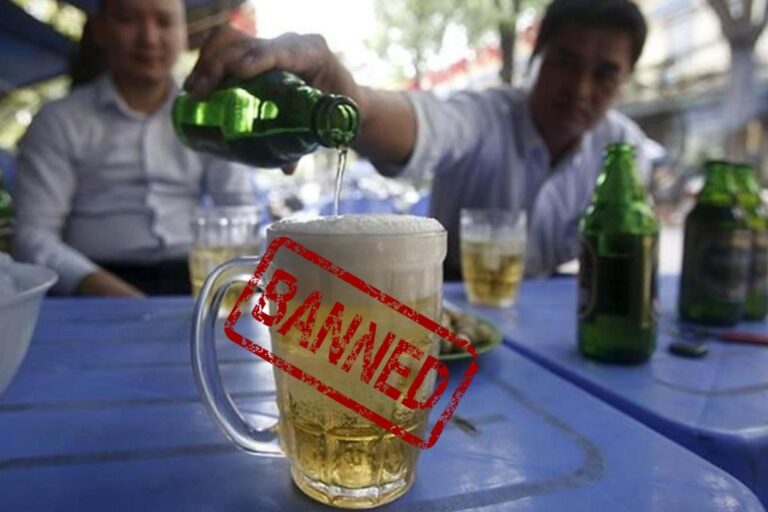 Alkoholförbud på Barer & Restauranger i Phuket