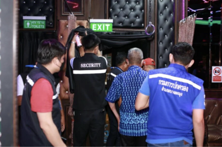 Flera barer och nattklubbar misslyckas med brandsäkerhetsinspektioner i Pattaya, Thailand