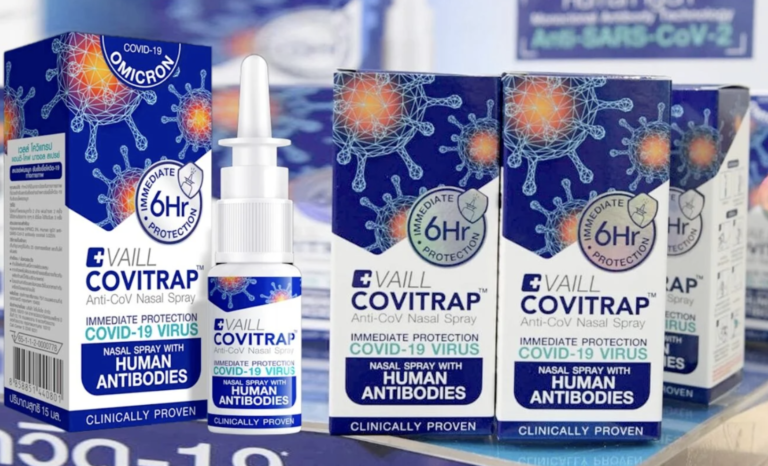 Nässpray för att förhindra Covid, kommer till butik 1 oktober