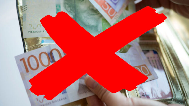 Få vill växla in Svenska kronan på växlingskontor