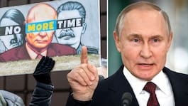 Ryska ilskan mitt i valspurten