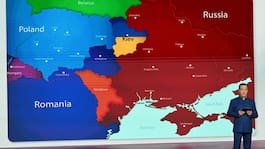 Medvedevs karta visar hans plan för Ukraina