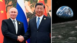 Putins plan med Kina:  Kärnkraft – på månen