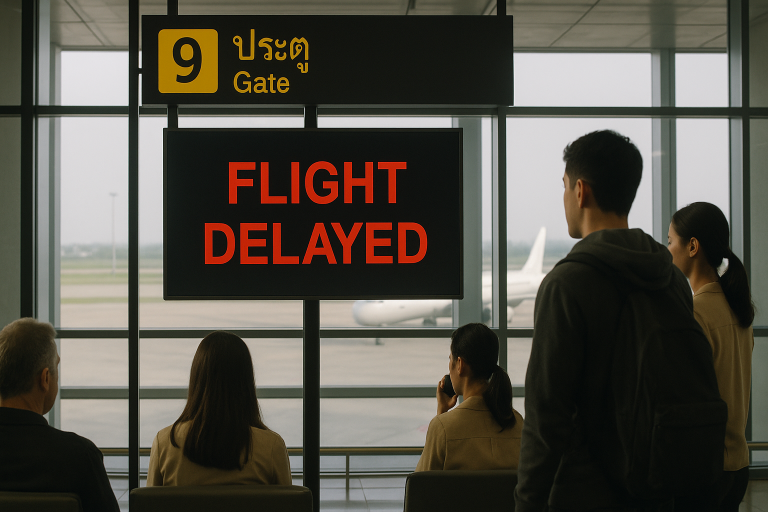 ✈️ NY LAG I THAILAND: RÄTT TILL ERSÄTTNING VID FLYGFÖRSENINGAR OCH INSTÄLLDA FLYG