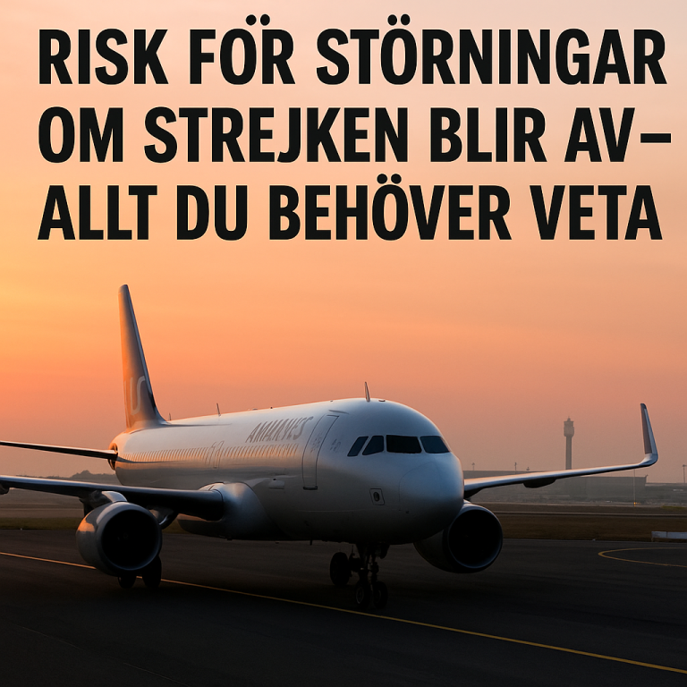 Risk för störningar för flyg till Thailand om strejken blir av – allt du behöver veta