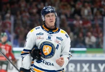 Tre powerplaymål avgjorde – Växjö vann i förlängning mot Malmö Växjö Lakers-spelare under matchen