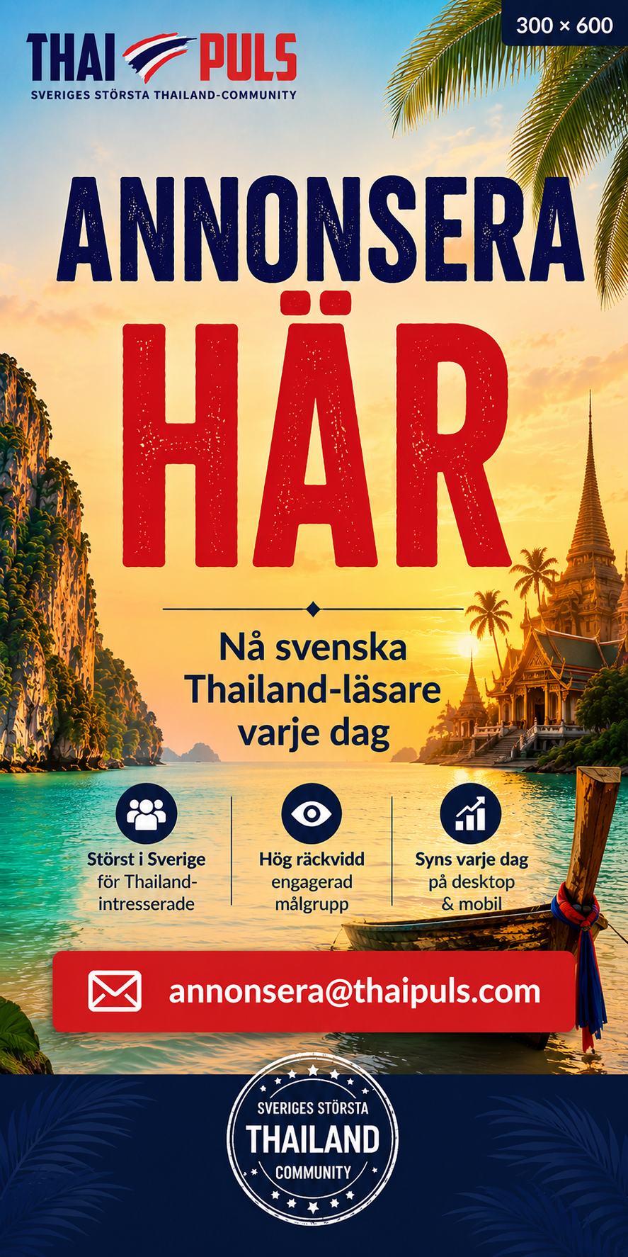 Annonsera på ThaiPuls